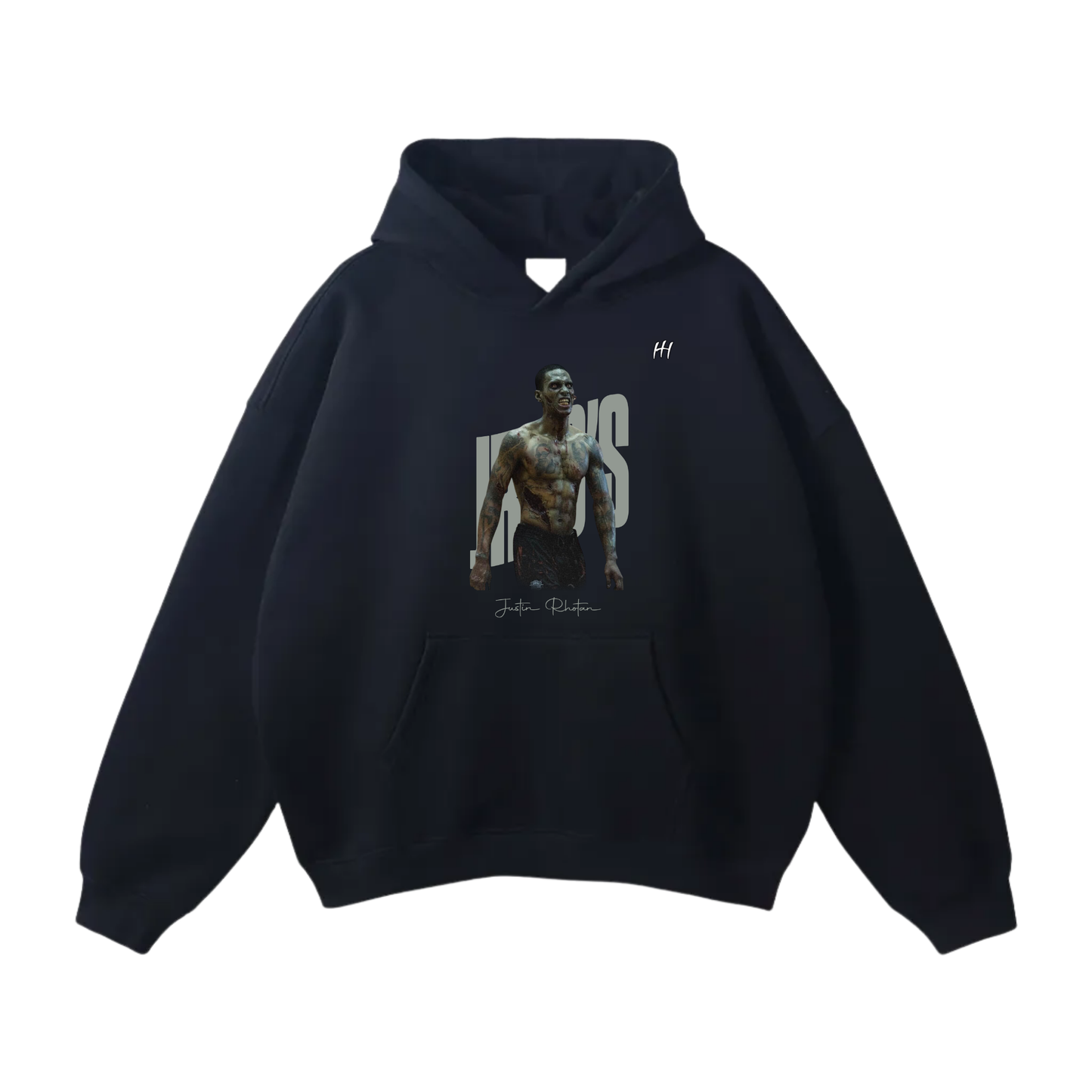 Justin Rhotan Oversize Fleeced Hoodie