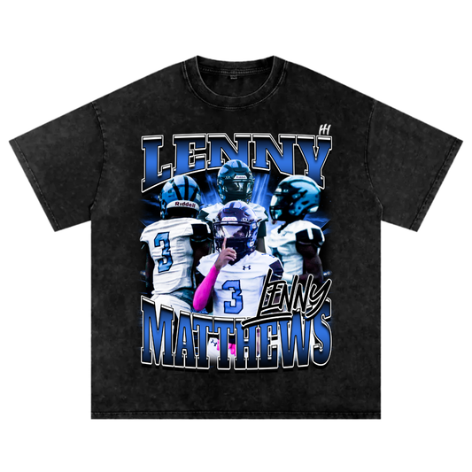 Lenny matthews Heavyweight Oversized T-shirt