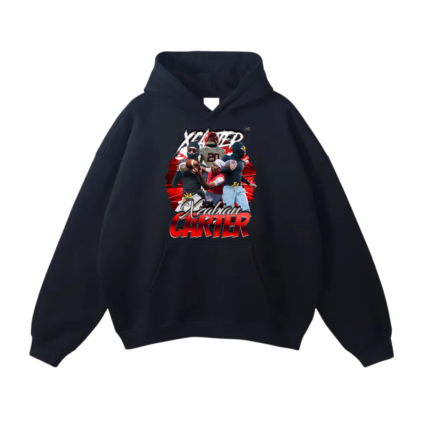 Xzabian Carter Oversize Fleeced Hoodie