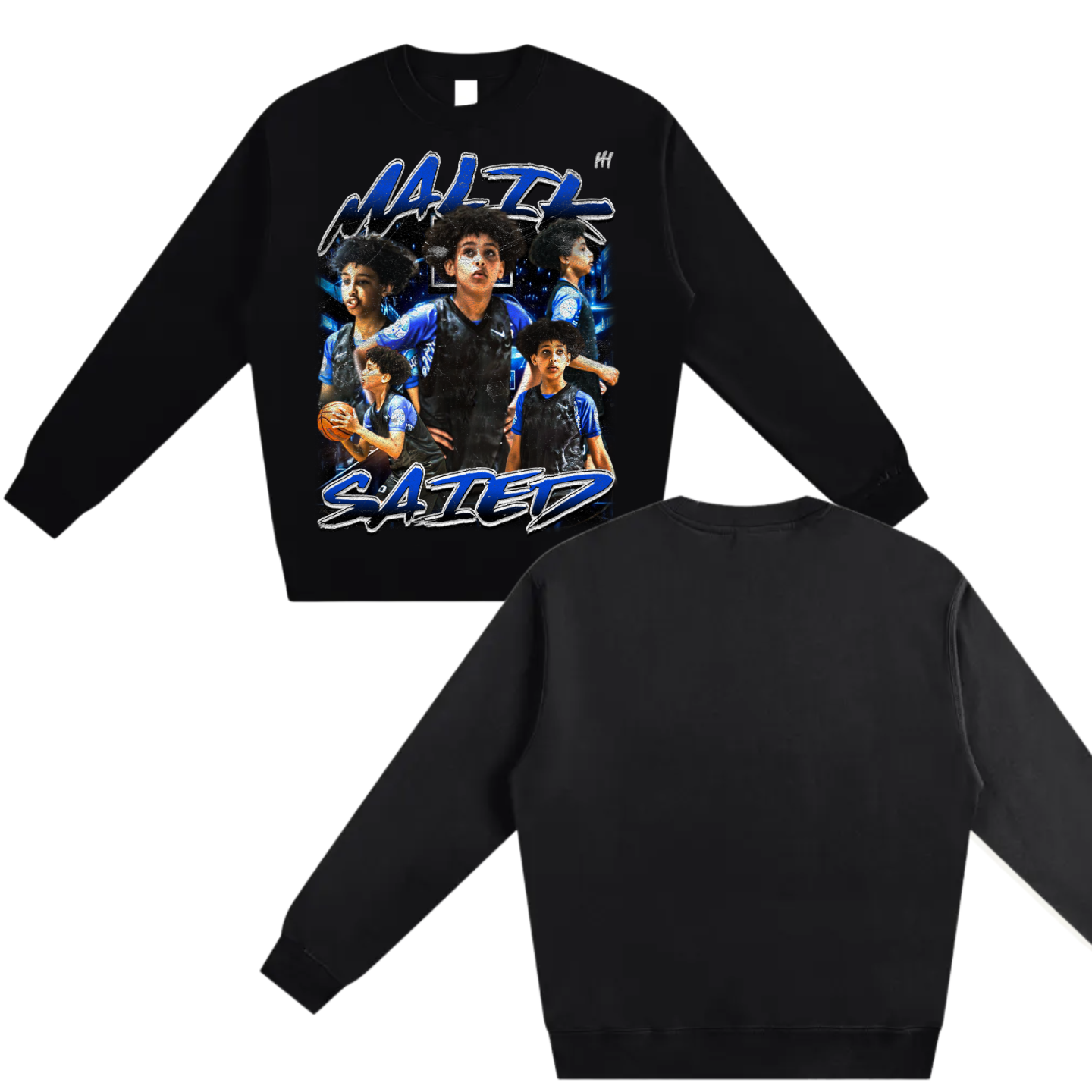 Malik Saied Heavyweight Crewneck Sweatshirt
