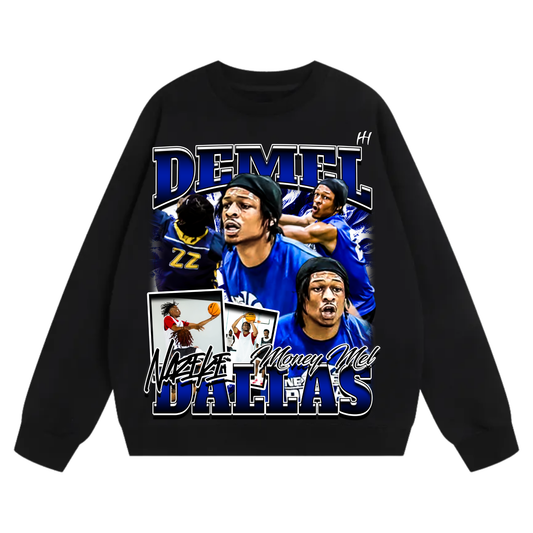 Demel Nazeke Dallas Heavyweight Crewneck Sweatshirt