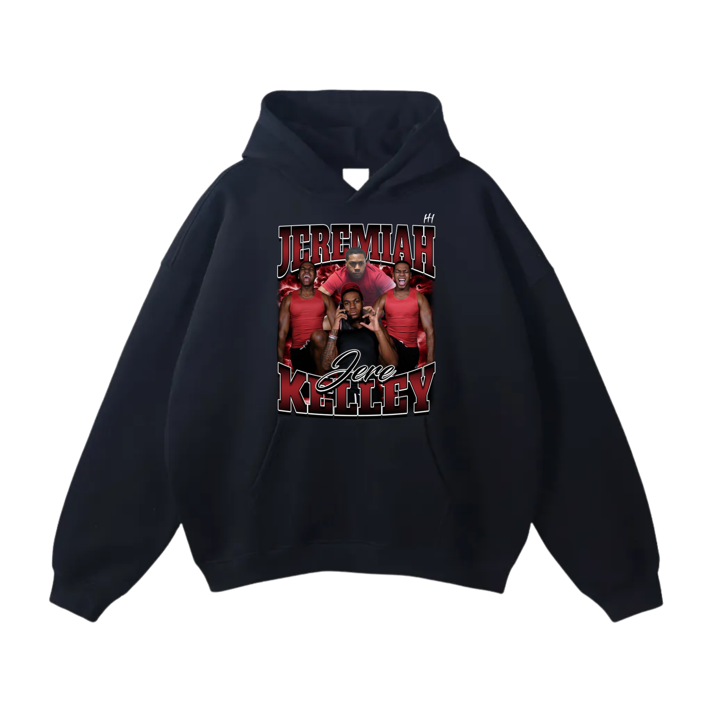 Jeremiah Kelley Oversize Fleeced Hoodie