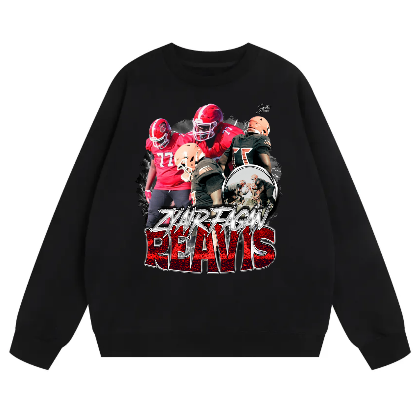 Zyair Fagan-Reavis Heavyweight Crewneck Sweatshirt