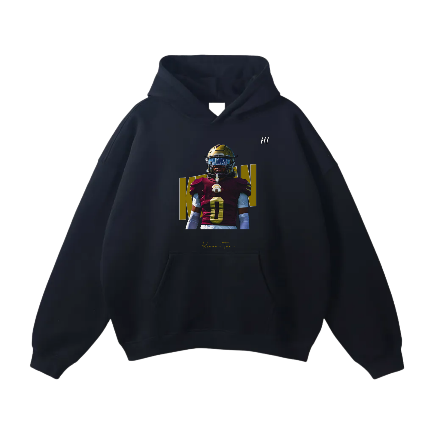 Kenan Tan Oversize Fleeced Hoodie