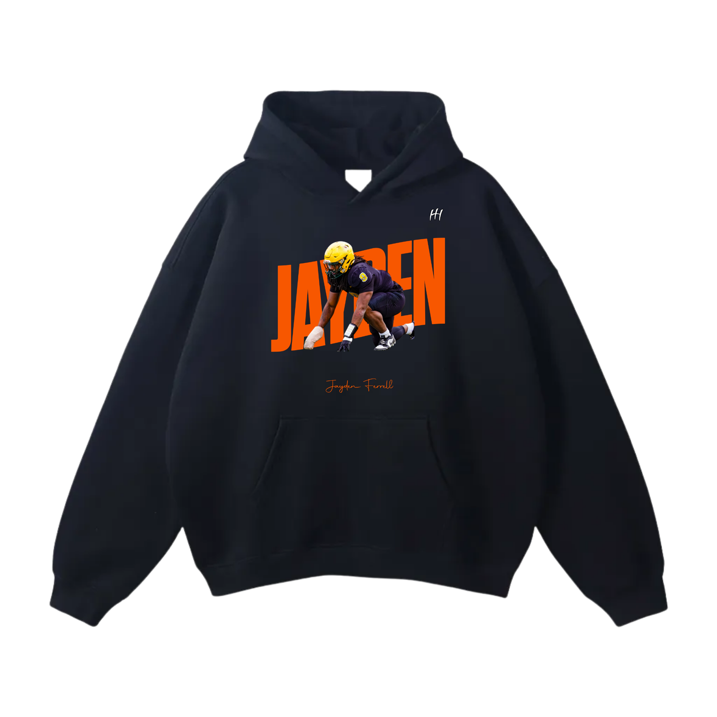 Jayden Ferrell Oversize Fleeced Hoodie