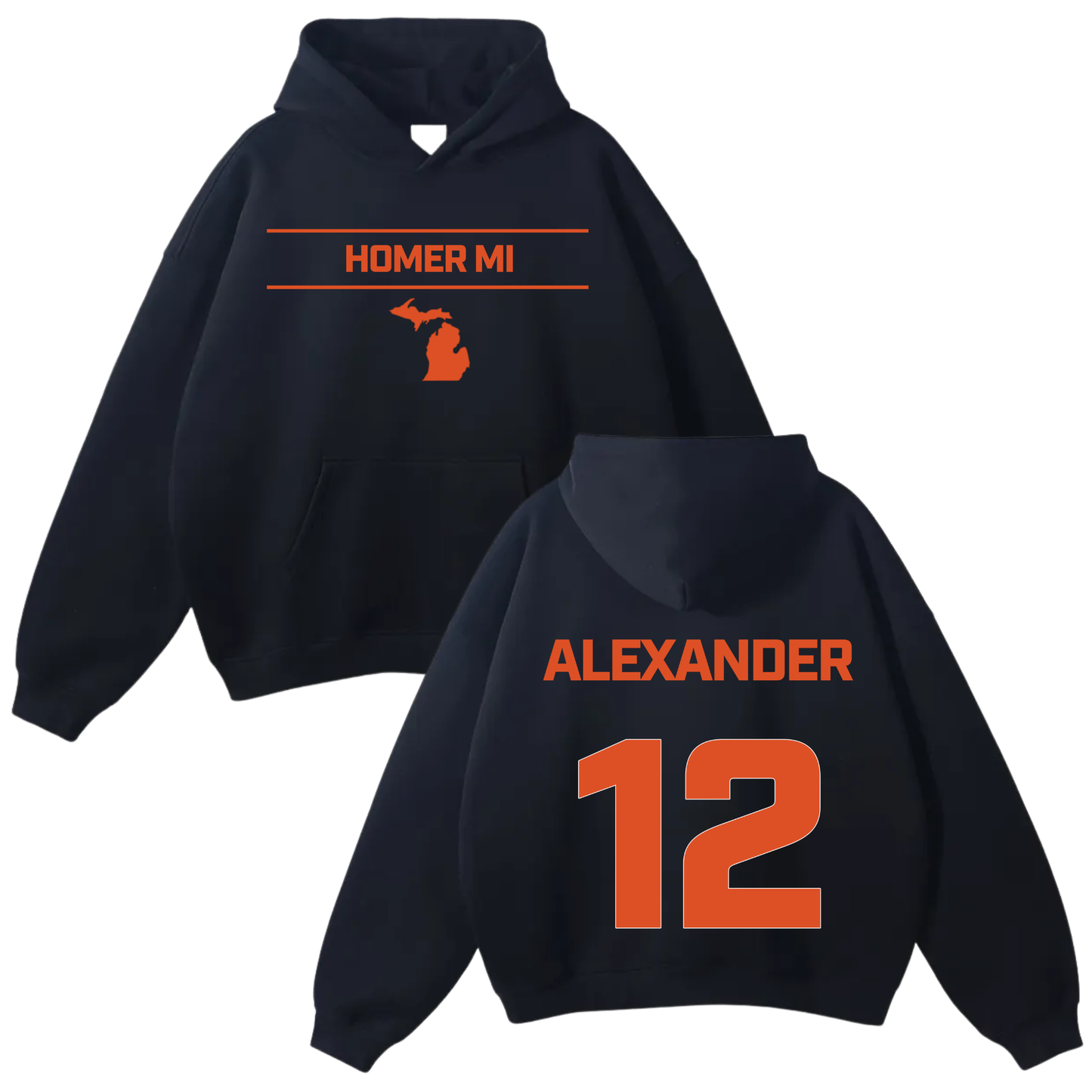 Alexander James Benoodt Oversize Fleeced Hoodie