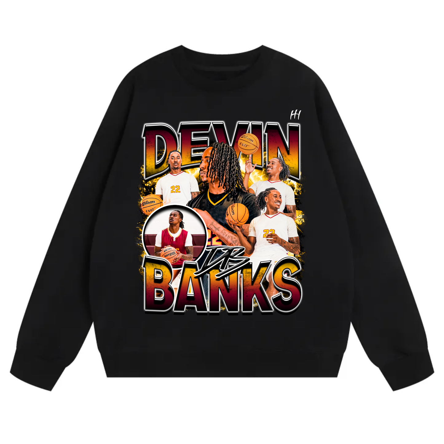 Devin Banks Heavyweight Crewneck Sweatshirt