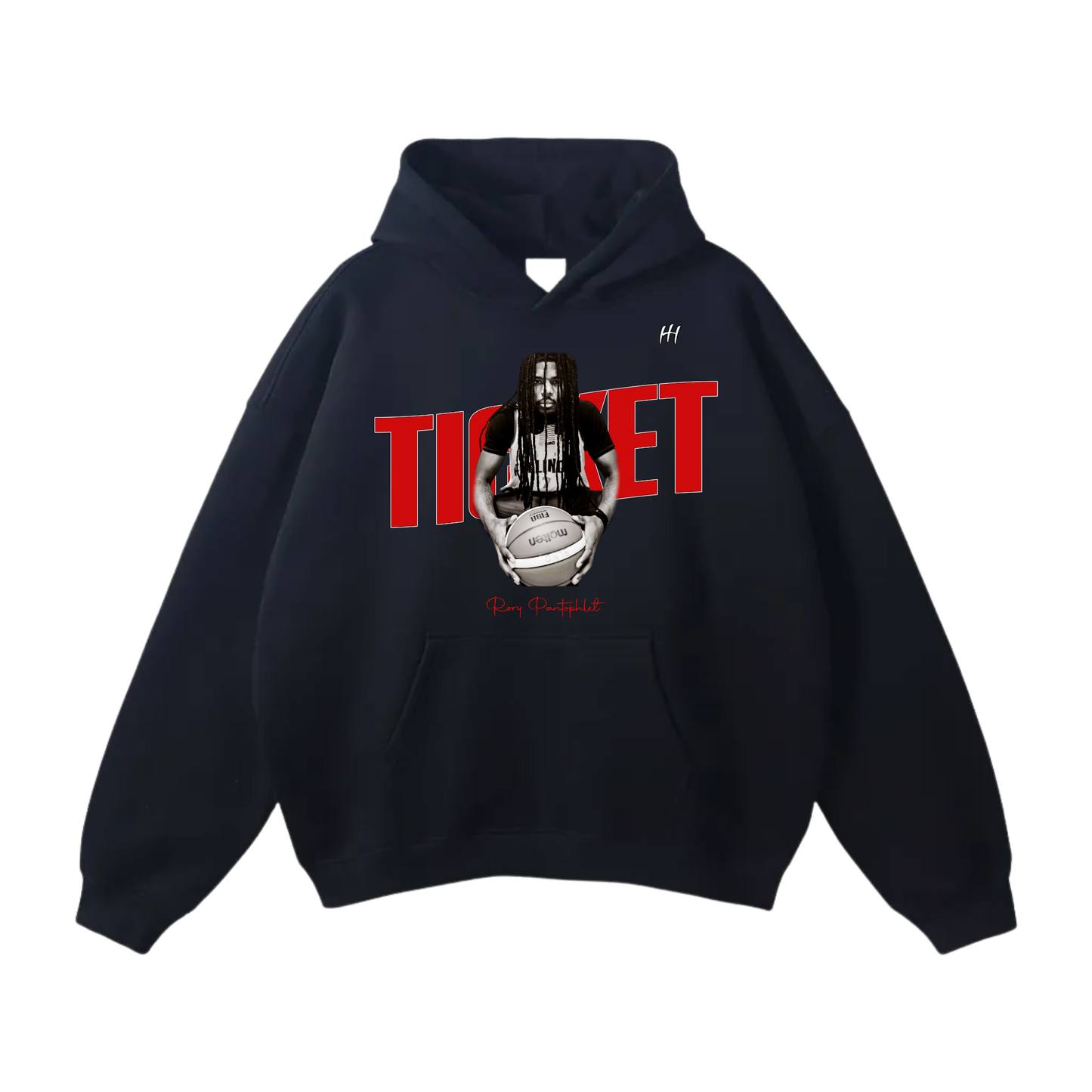Rory Pantophlet Oversize Fleeced Hoodie