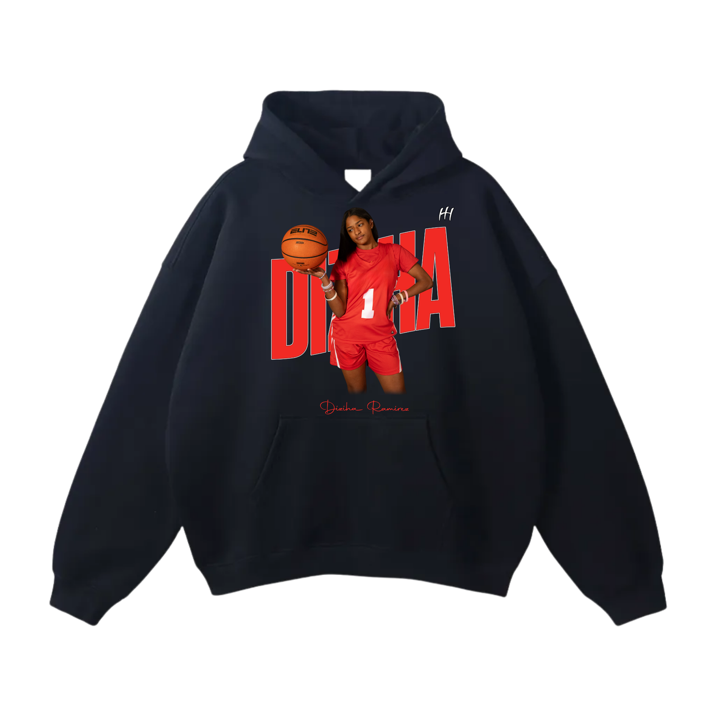Diziha Ramirez Oversize Fleeced Hoodie