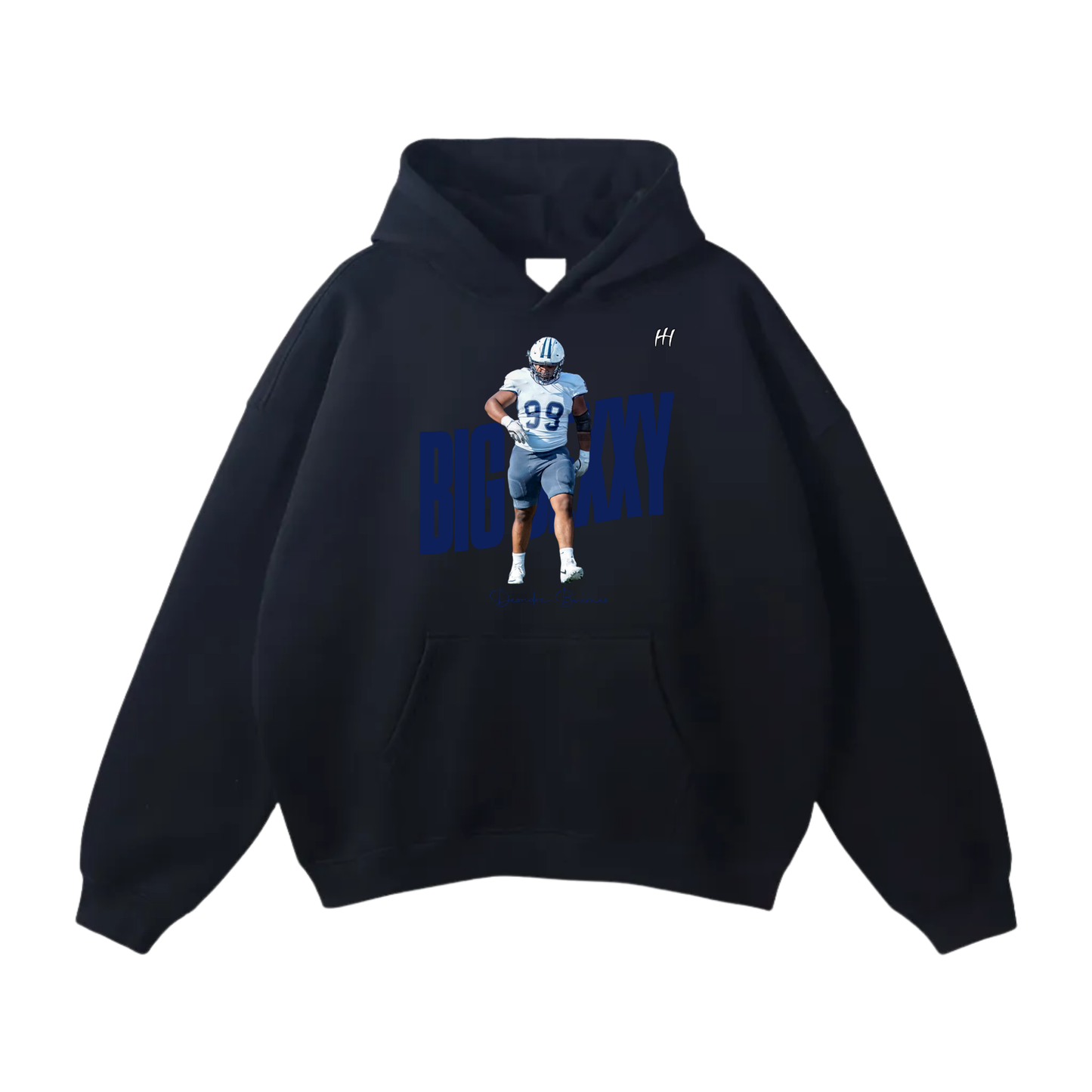 Deondre Bournes Oversize Fleeced Hoodie