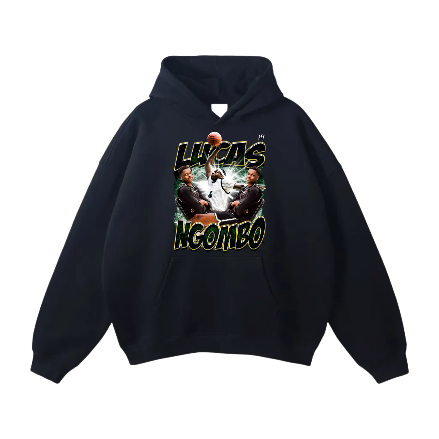 Lucas Ngombo Oversize Fleeced Hoodie
