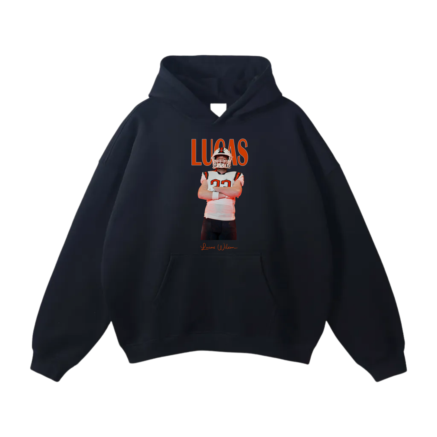 Lucas Wilson Oversize Fleeced Hoodie
