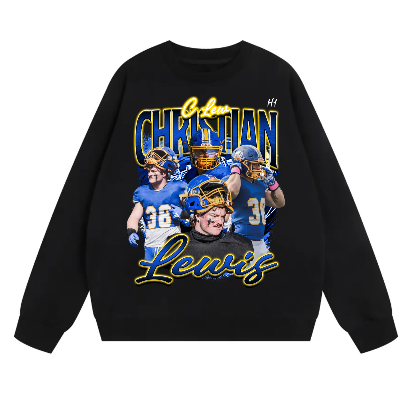 Christian Valentino Lewis Heavyweight Crewneck Sweatshirt