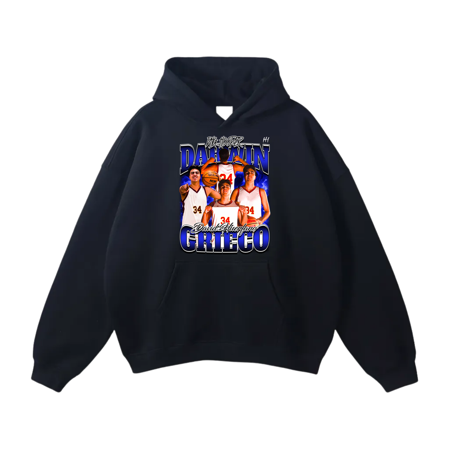 Darwin David Huerfano Grieco Oversize Fleeced Hoodie
