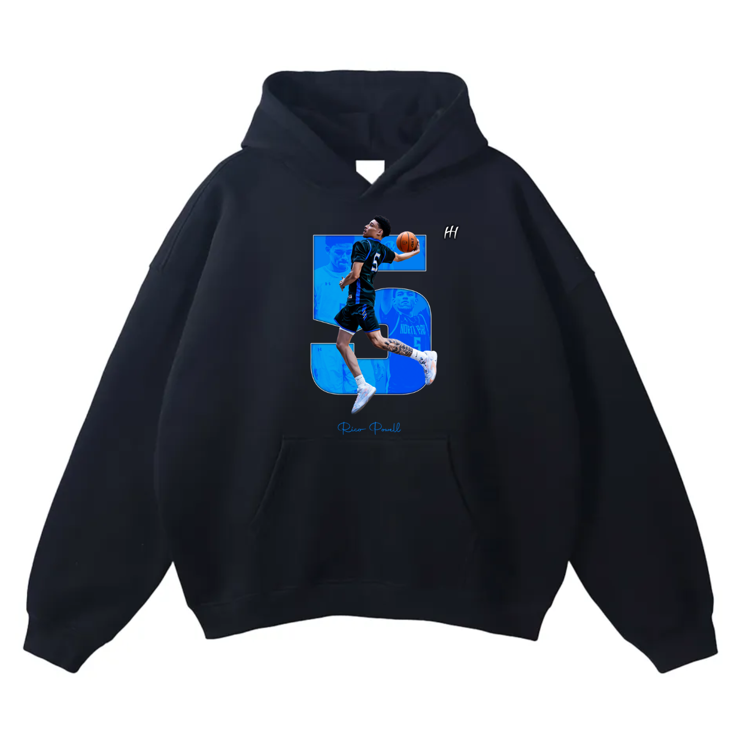 Rico Powell Oversize Fleeced Hoodie