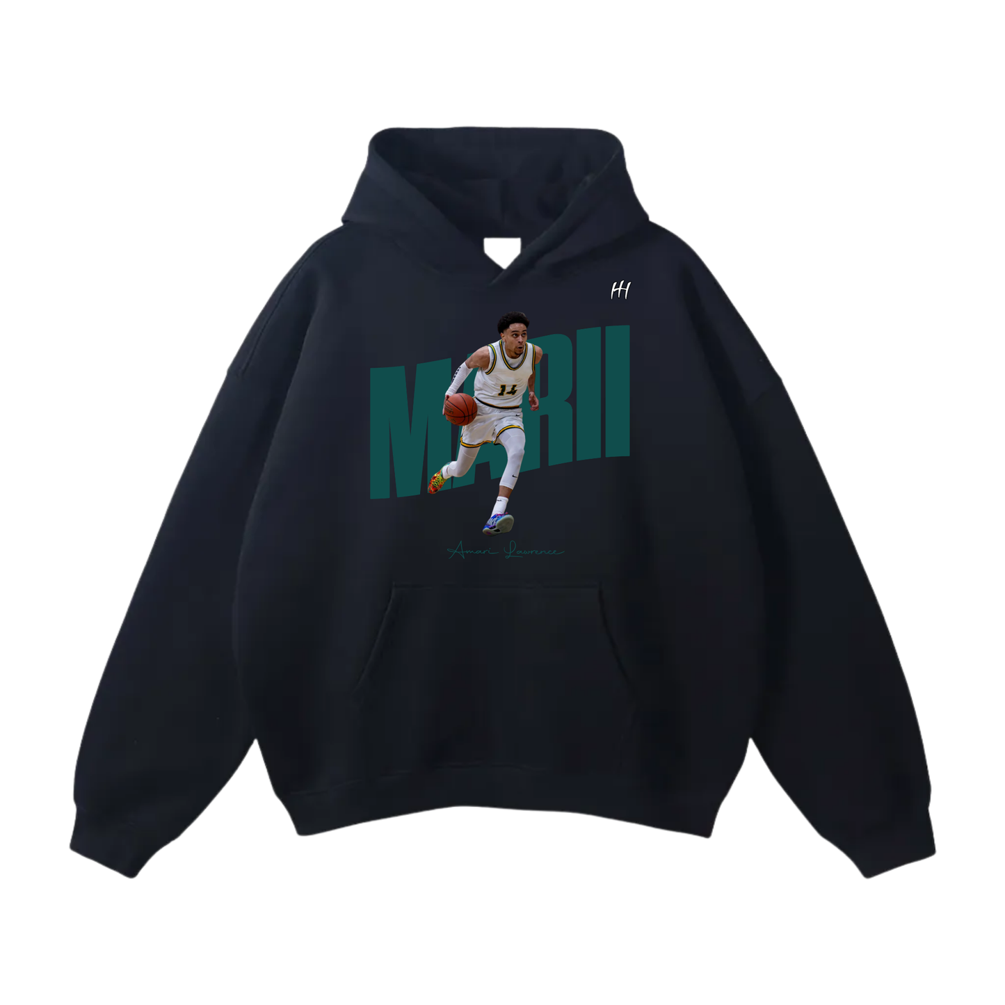 Amari Lawrence Oversize Fleeced Hoodie