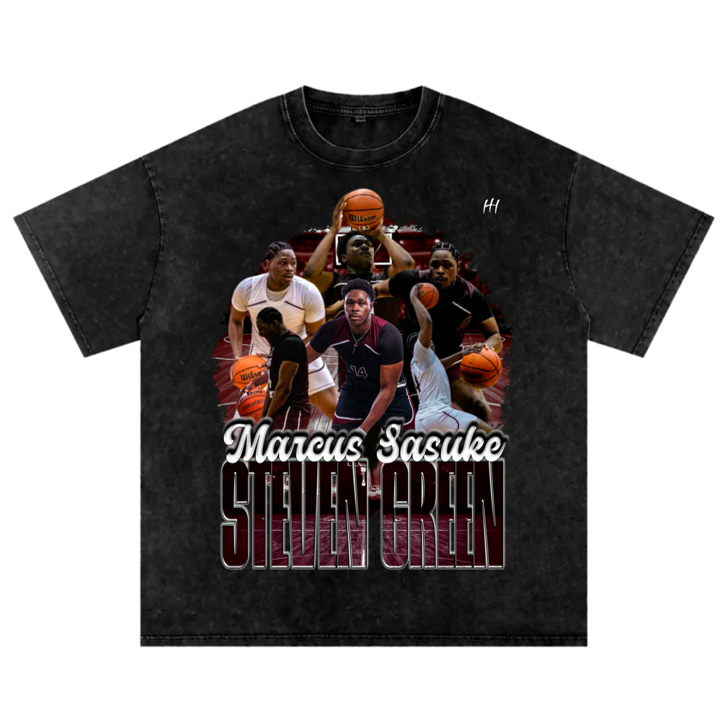 Marcus Sasuke-Steven Green Oversize T-shirt