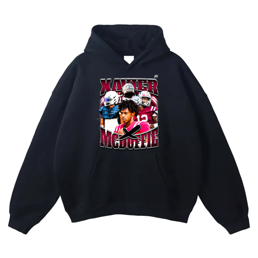 Xavier mcduffie Oversize Fleeced Hoodie