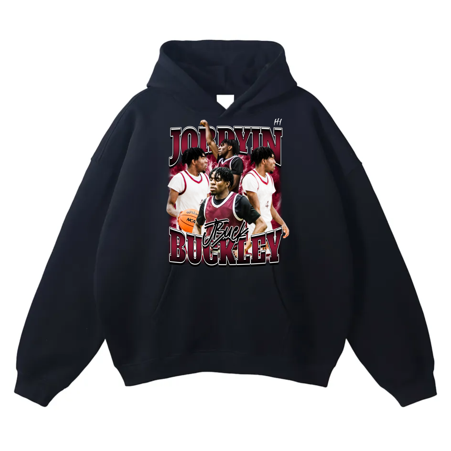 Jordyin Buckley Oversize Fleeced Hoodie