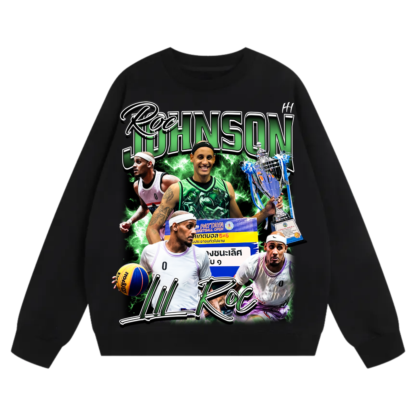Roc Johnson Heavyweight Crewneck Sweatshirt