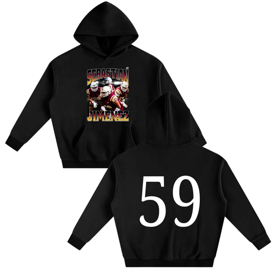 Sebastian Jimenez Oversize Fleeced Hoodie