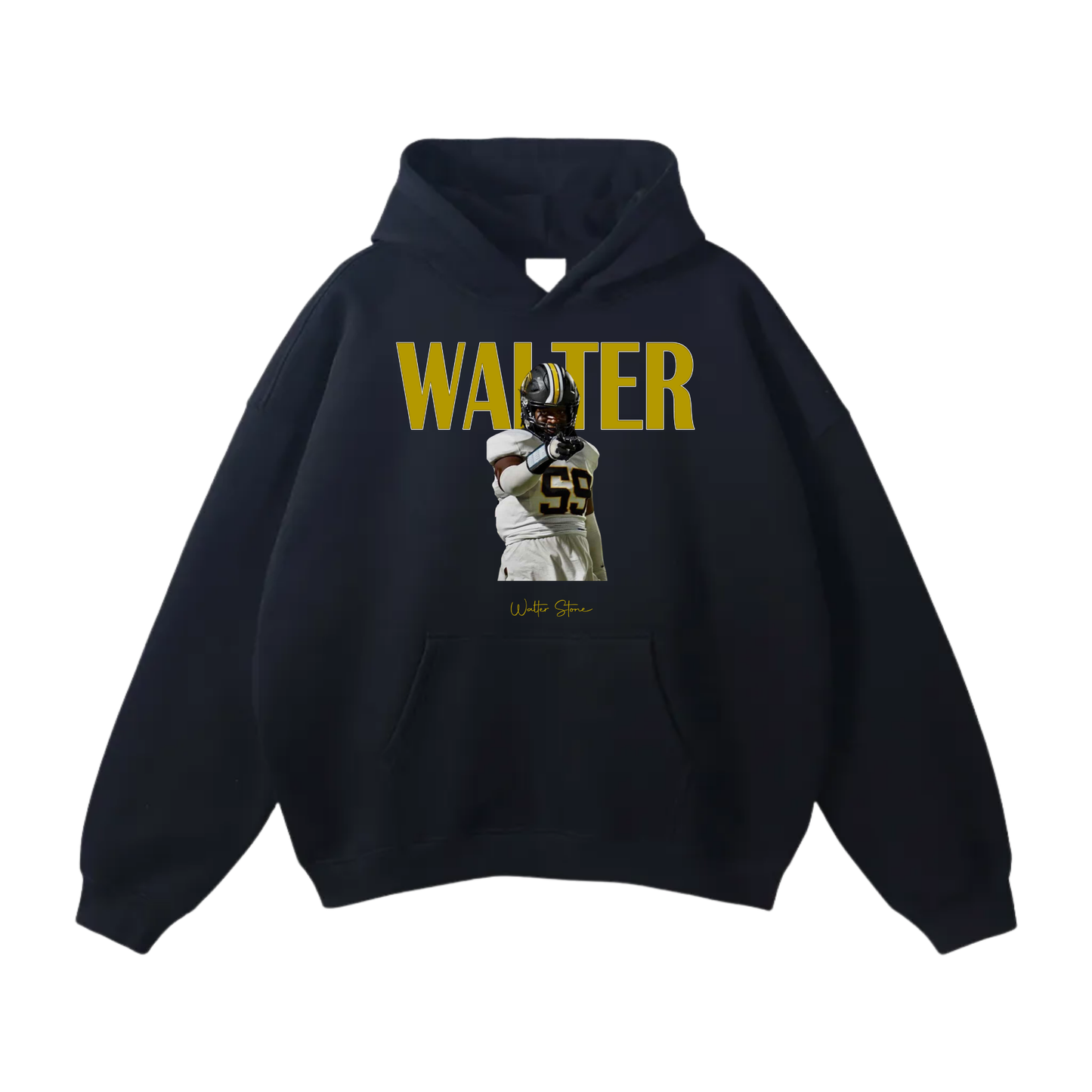 Walter Stone Oversize Fleeced Hoodie