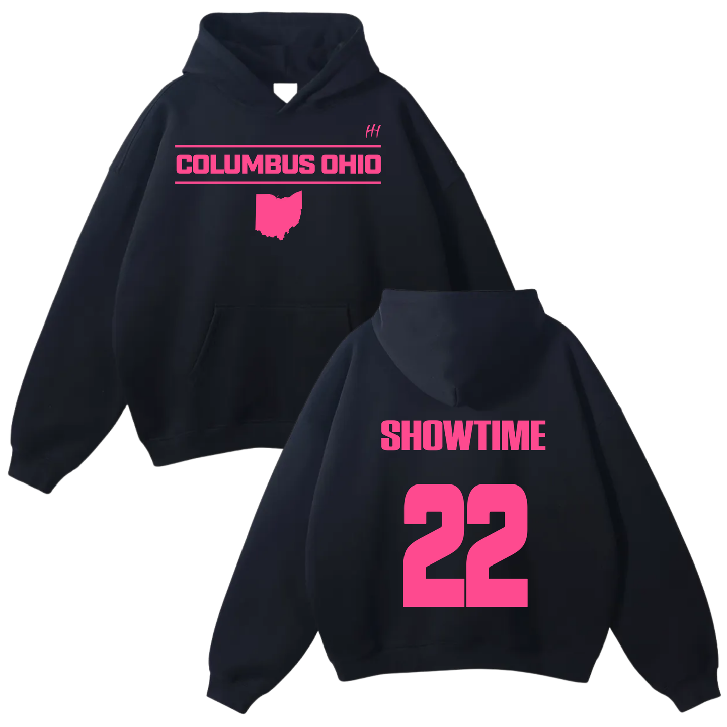 Neiko St. Clair Oversize Fleeced Hoodie