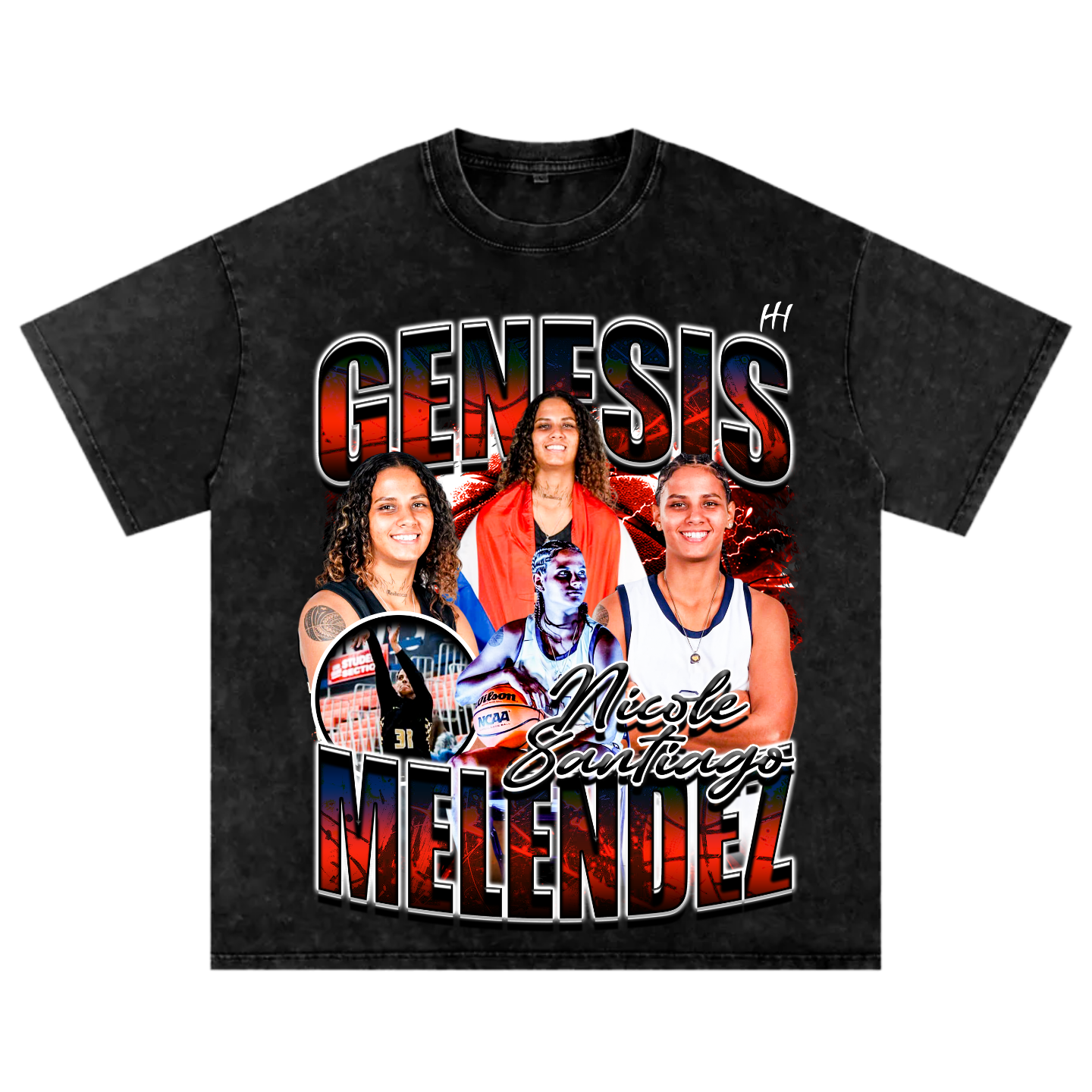 Genesis Nicole Santiago Melendez Oversized T-shirt