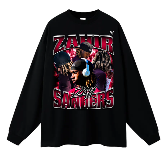Zahir Sanders Long Sleeve Tee