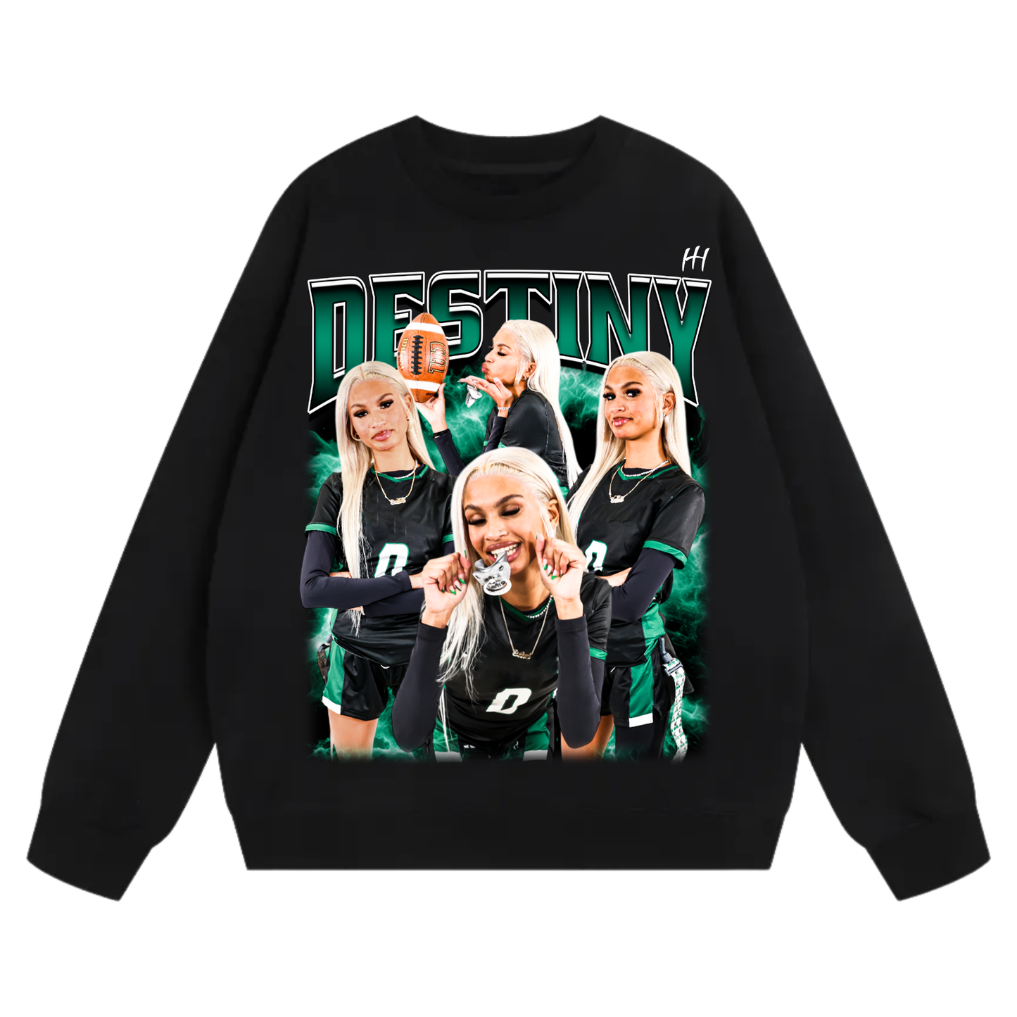 Destiny De La Cruz Heavyweight Crewneck Sweatshirt