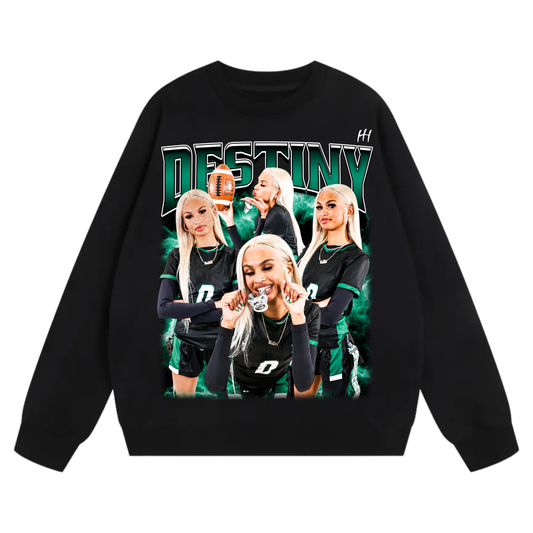 Destiny De La Cruz Heavyweight Crewneck Sweatshirt