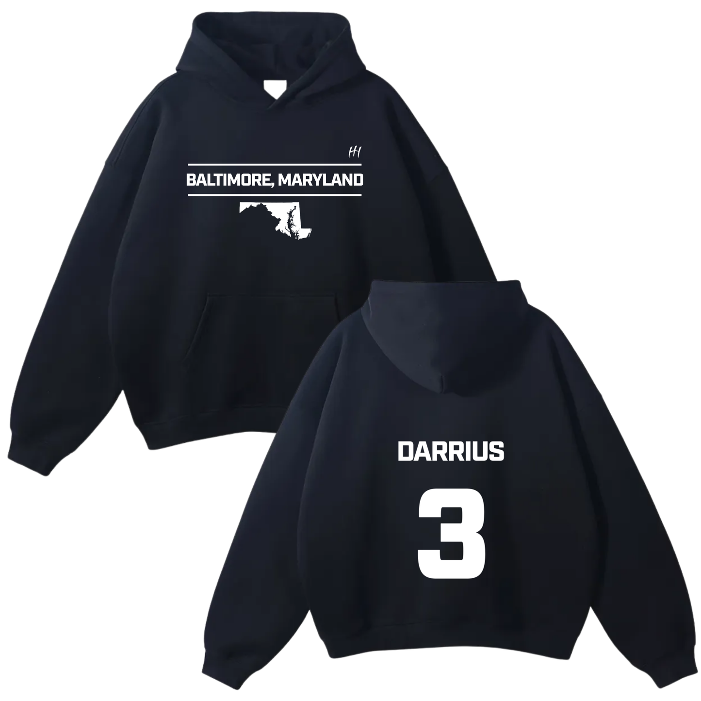 Darrius Sample Oversize Fleeced Hoodie