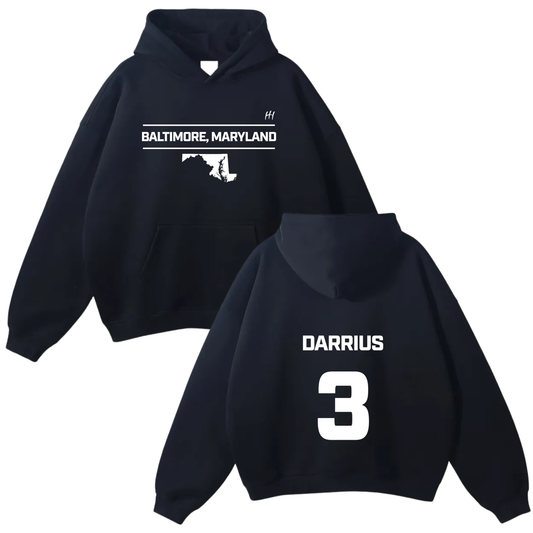 Darrius Sample Oversize Fleeced Hoodie