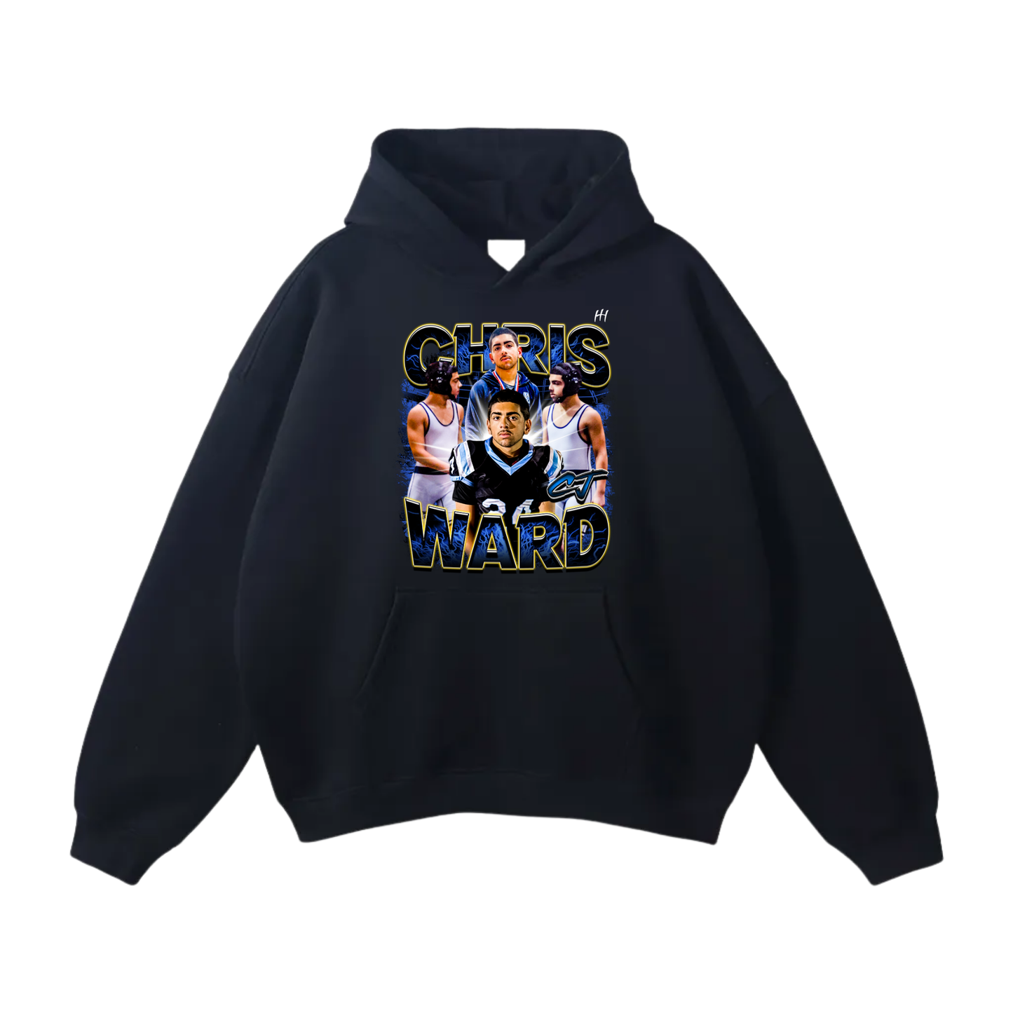 Chris ward Oversize Fleeced Hoodie