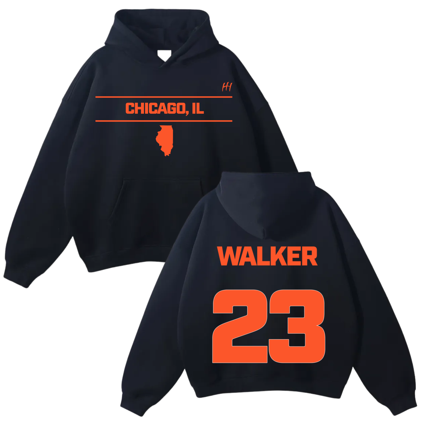 Prince Walker Oversize Fleeced Hoodie