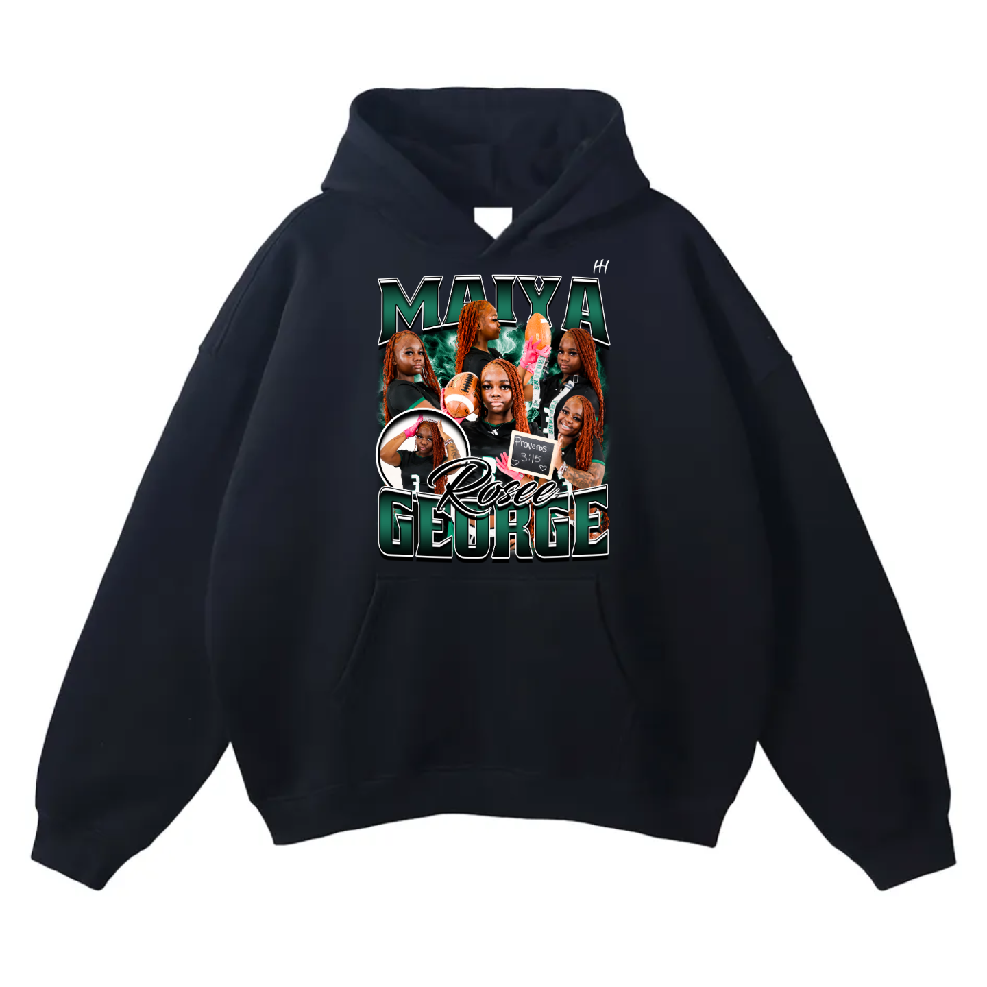Maiya Rosee George Oversize Fleeced Hoodie