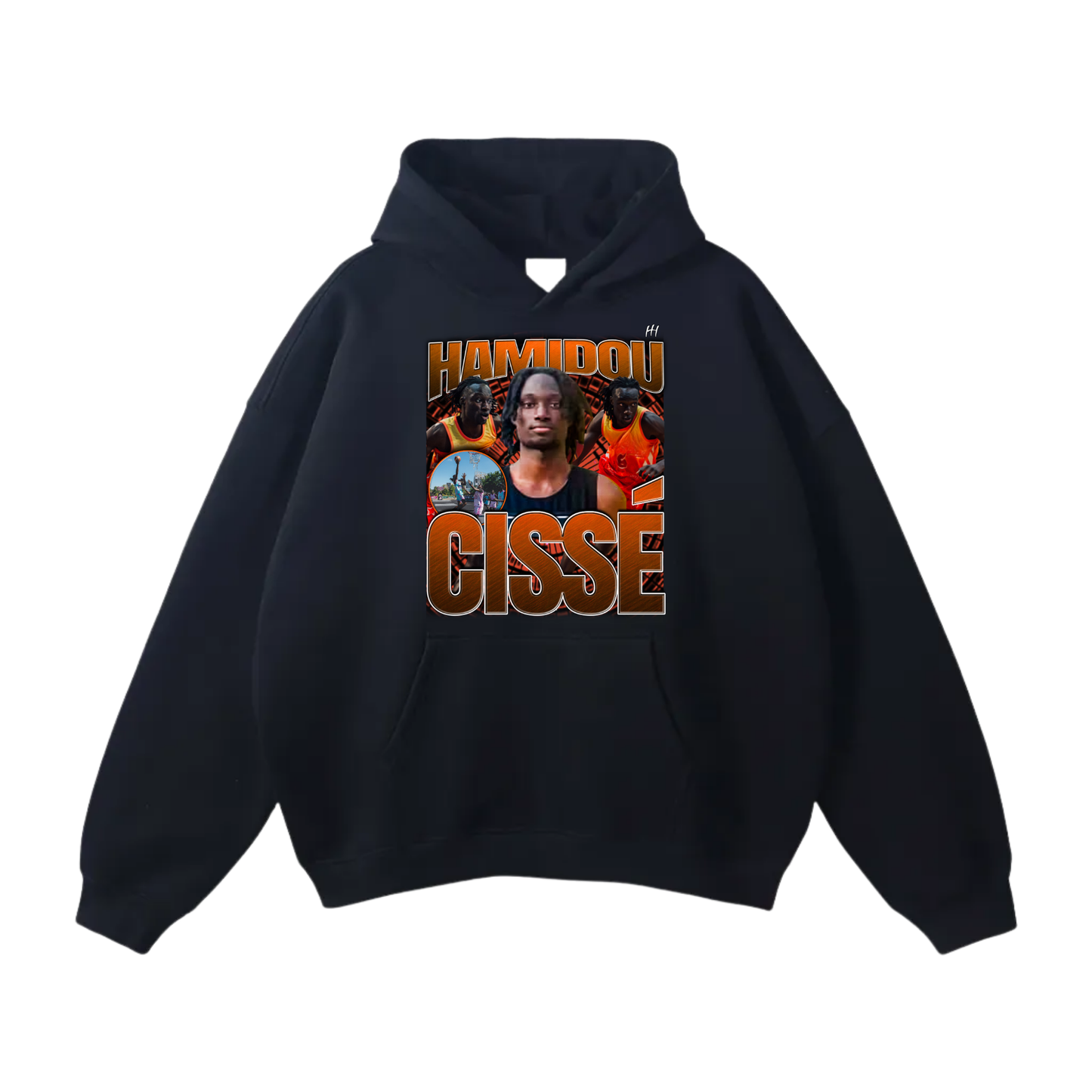 Cissé Hamidou Oversize Fleeced Hoodie
