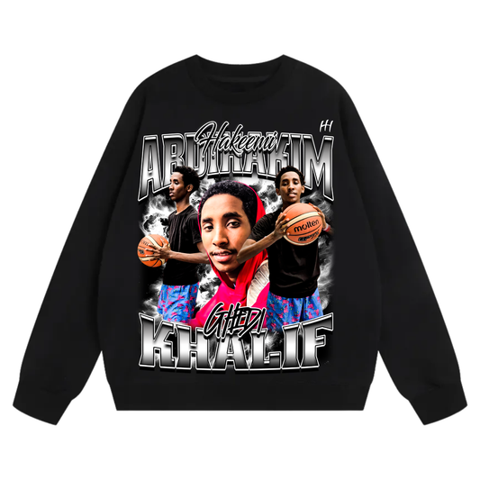 Abdihakim Mohamed Khalif Heavyweight Crewneck Sweatshirt