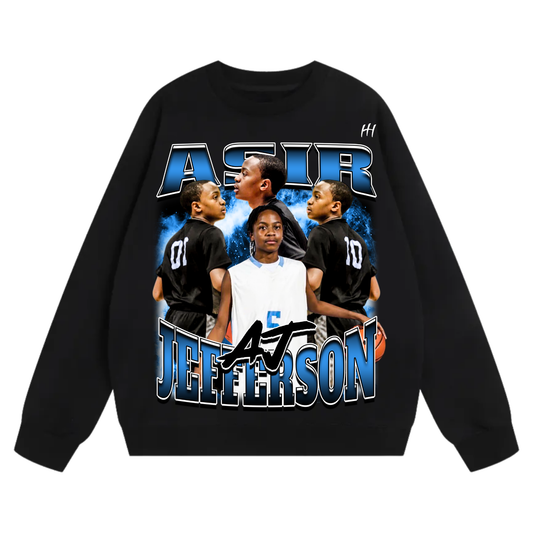 Asir Jefferson Heavyweight Crewneck Sweatshirt