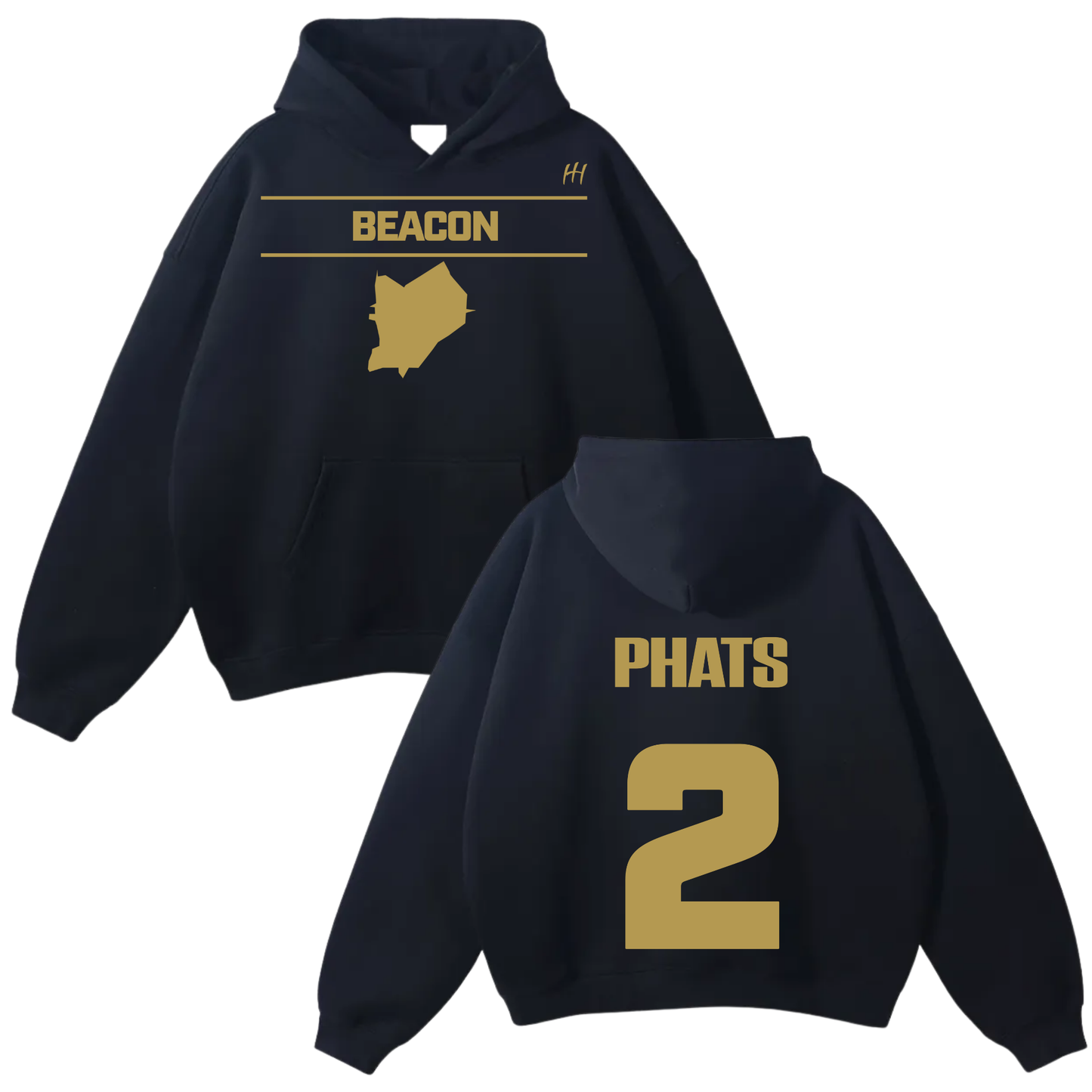 Jahreal Whitted Oversize Fleeced Hoodie