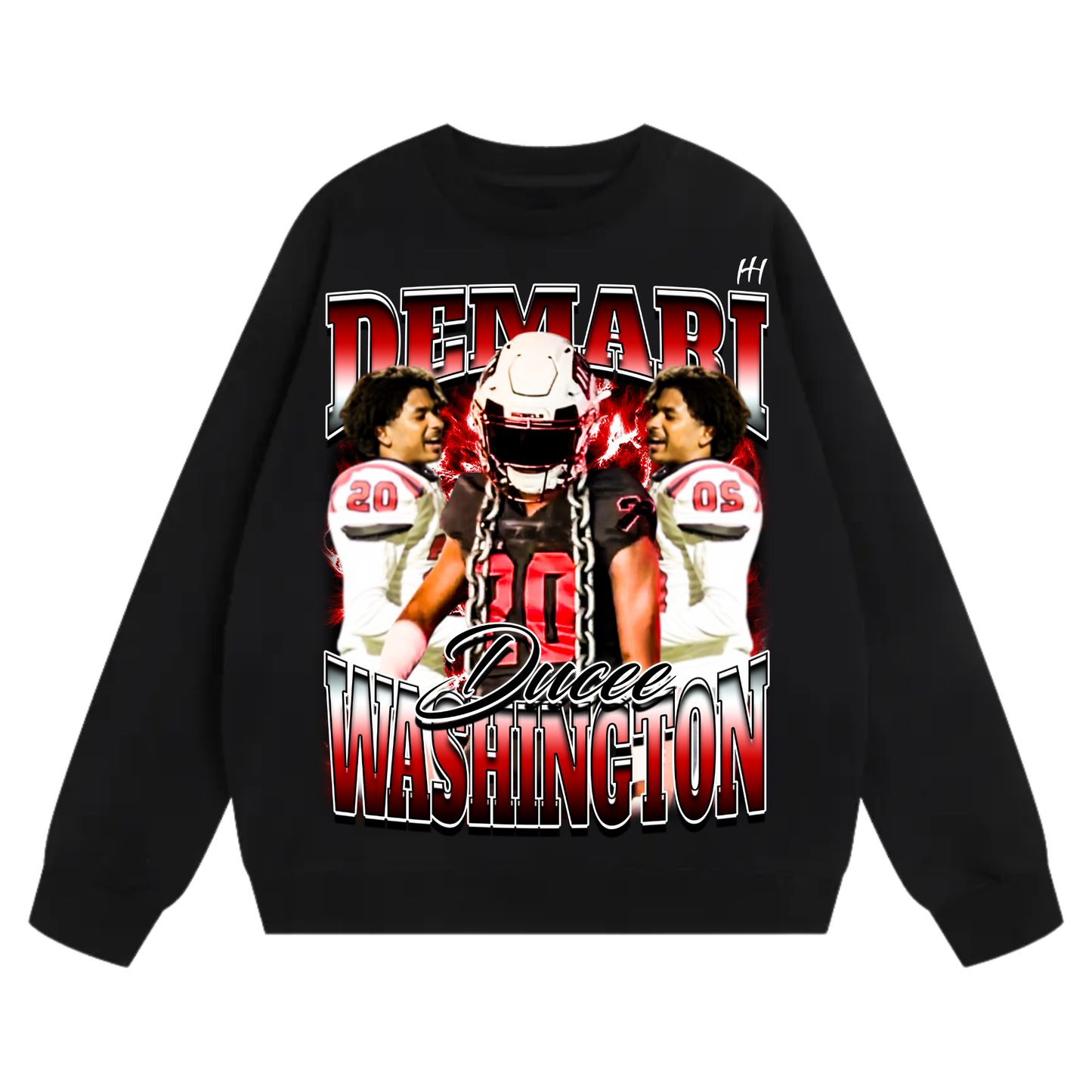 Demari Washington Heavyweight Crewneck Sweatshirt