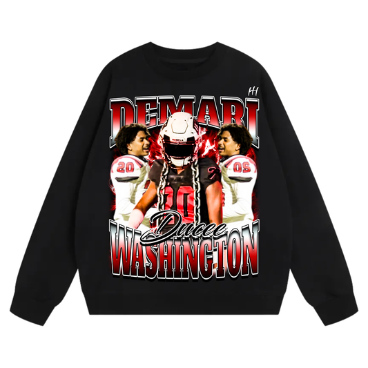 Demari Washington Heavyweight Crewneck Sweatshirt
