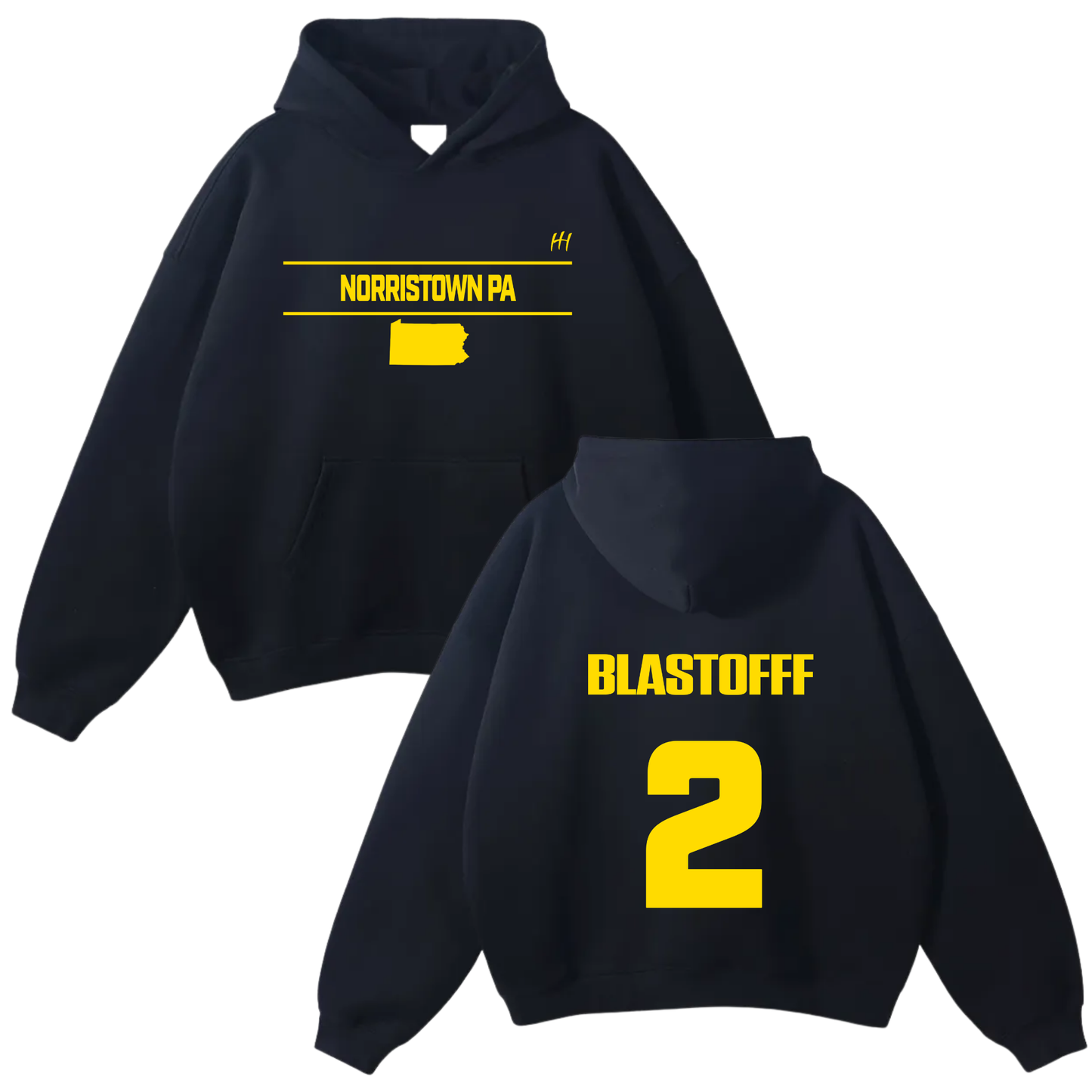 Kamden Ford Oversize Fleeced Hoodie