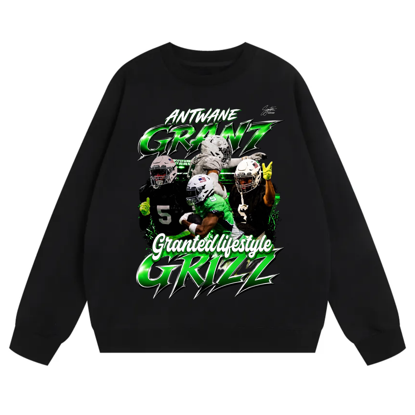 Big Grizz Heavyweight Crewneck Sweatshirt