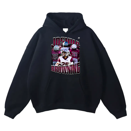 Joshua browning Oversize Fleeced Hoodie