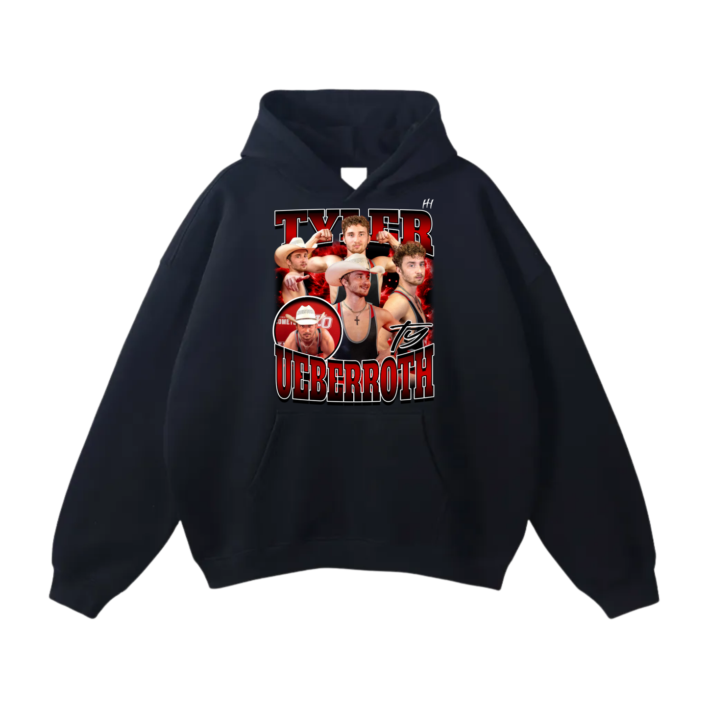 Tyler Ueberroth Oversize Fleeced Hoodie