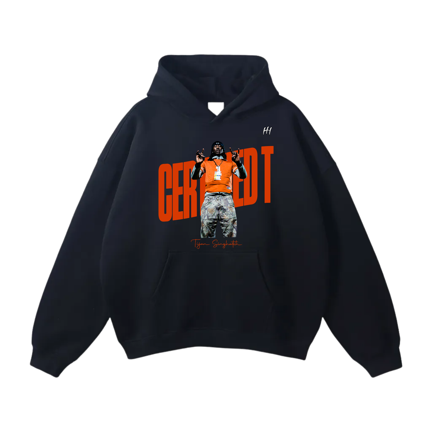 Tijan Singhateh Oversize Fleeced Hoodie