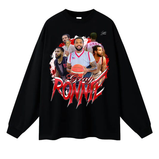 Ronnie Gray Long Sleeve Tee