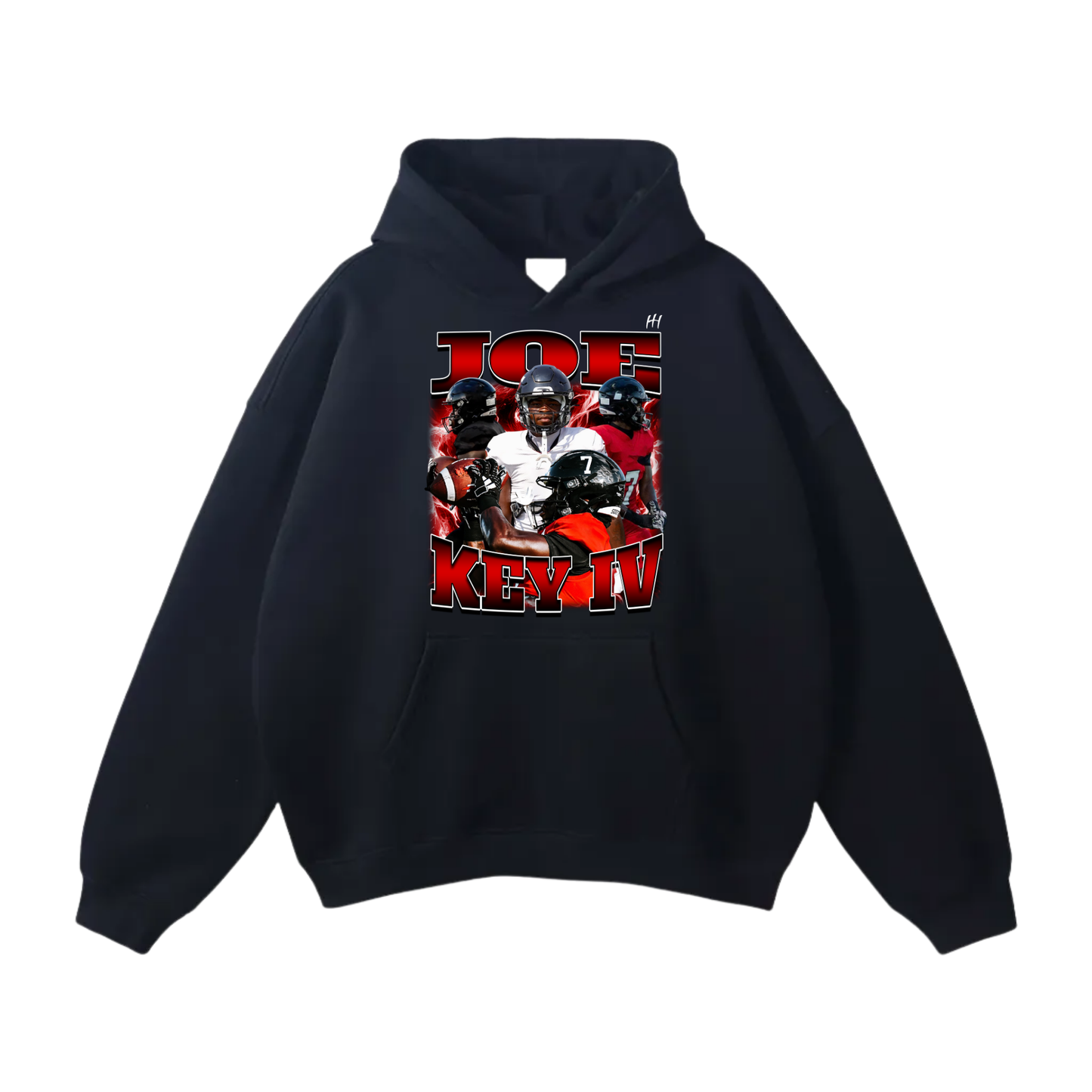 Joe key IV Oversize Fleeced Hoodie