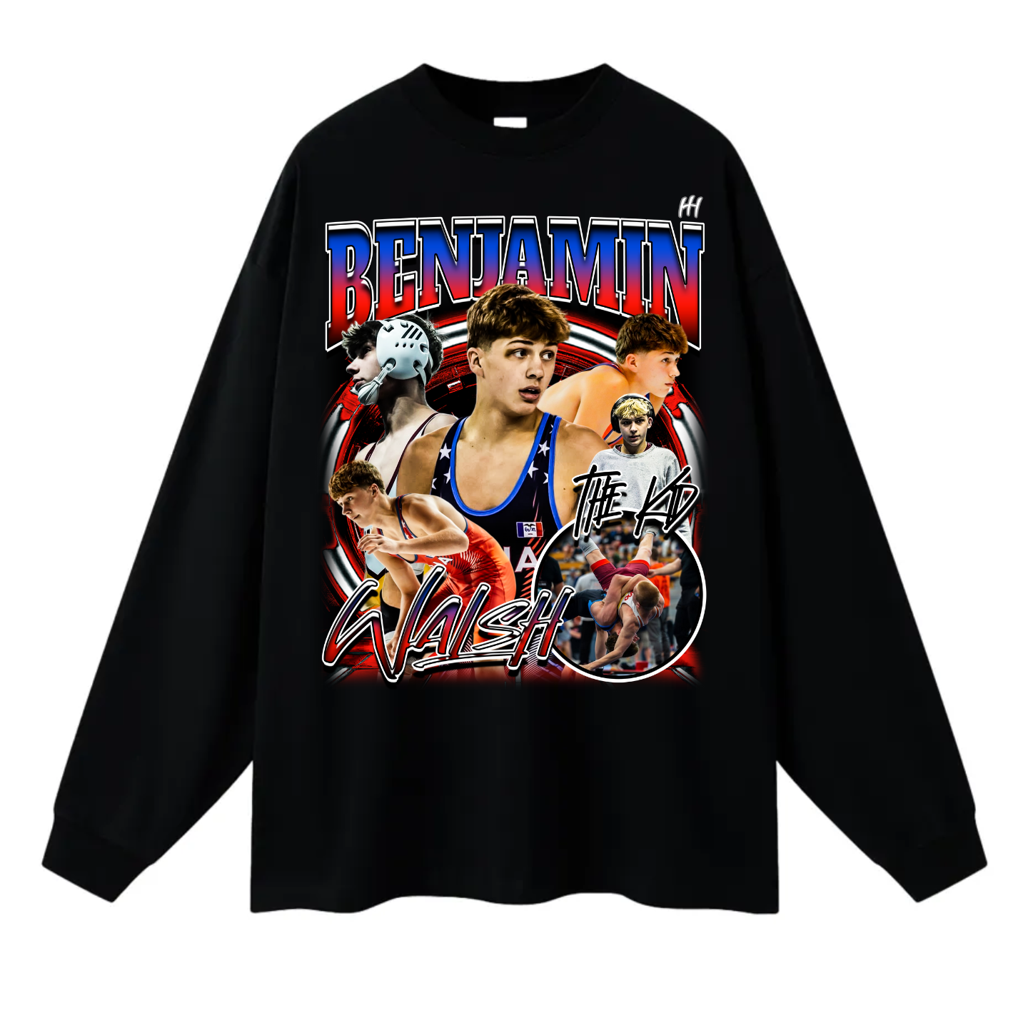 Benjamin Walsh Long Sleeve Tee